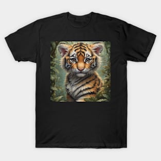 tiger design cute T-Shirt